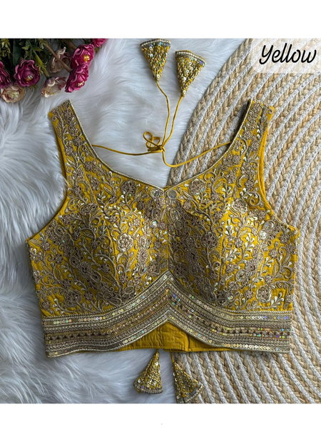 Apple10 Heavy Pure Soft Roman Silk Blouse Best Wholesale Shop In Surat